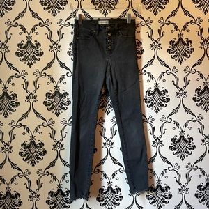 Madewell High Rise Skinny Jean Size 25
